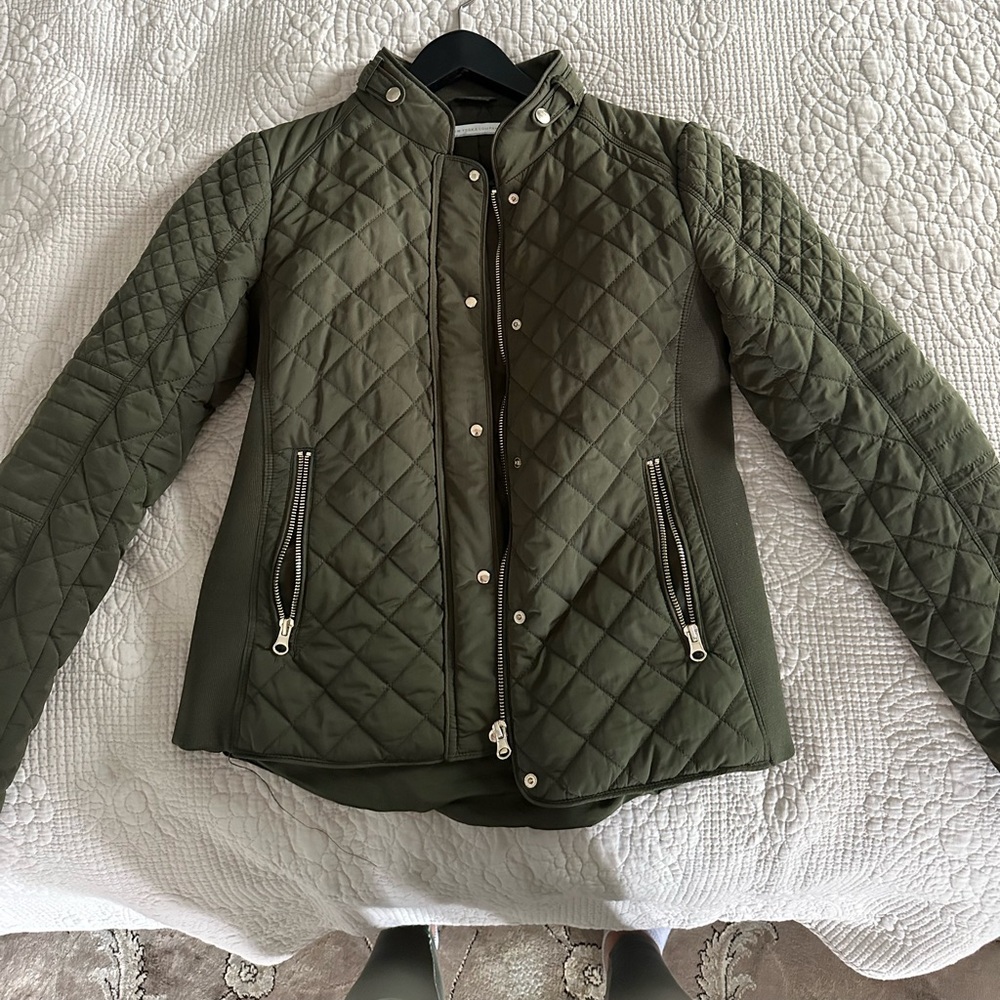 New York & Company Green Jacket! size: XS